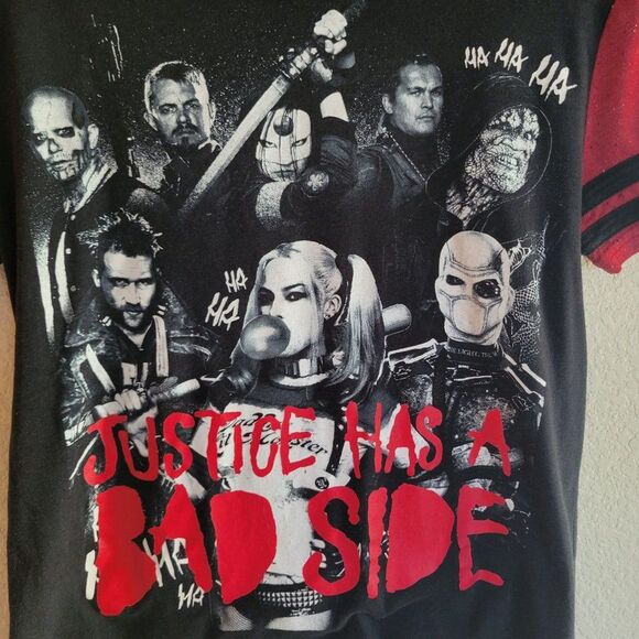 DC Comics Book Mens Villains Crew Neck T-Shirt Short Sleeve M/L - Picture 3 of 7